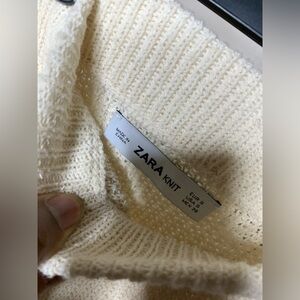 Midi Knitted Zara Skirt Size Small